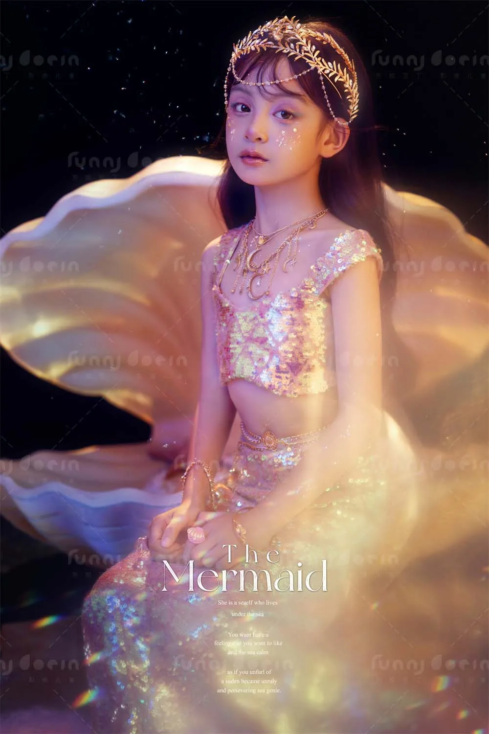 芳妮豆丁儿童摄影 美人鱼1