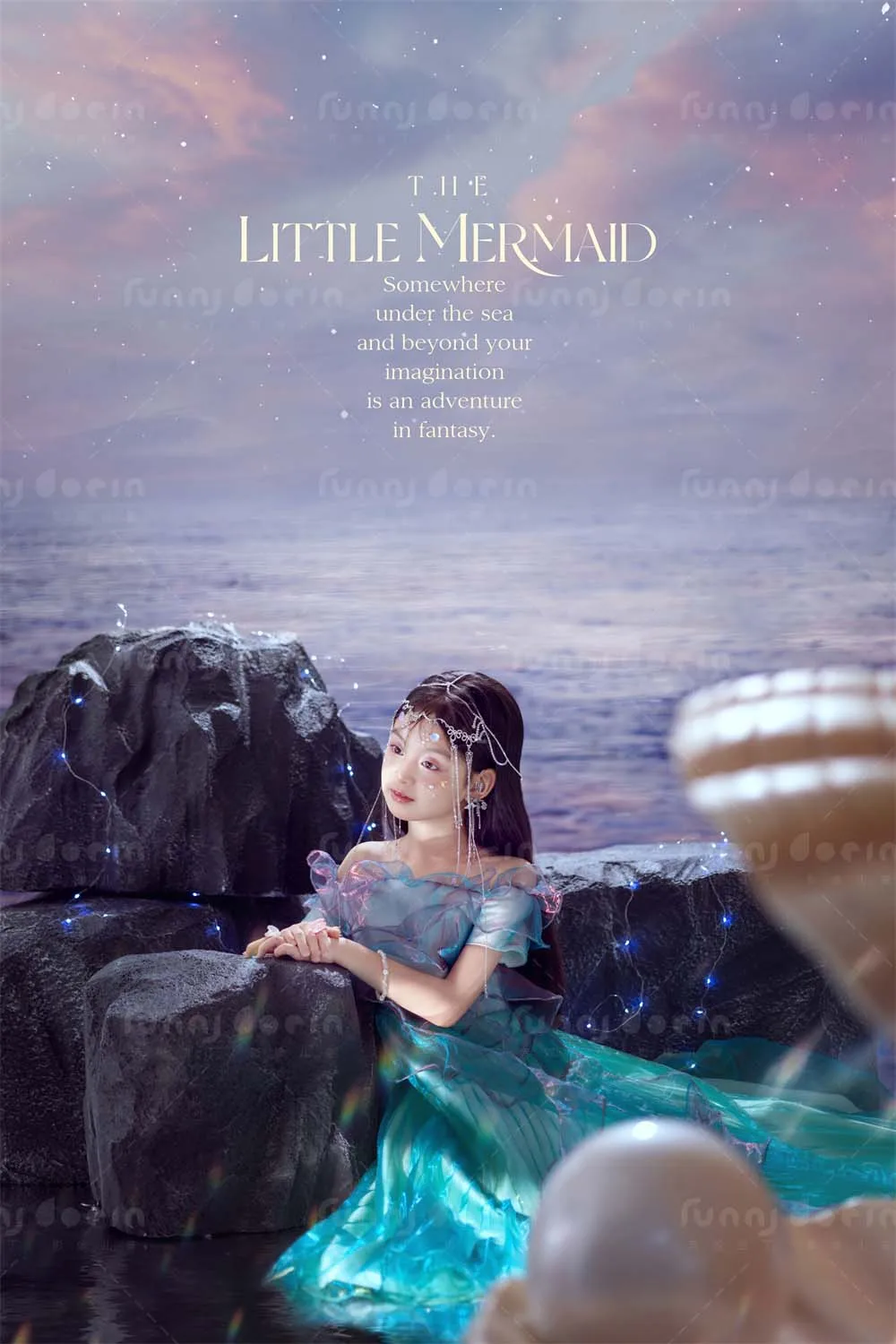 芳妮豆丁儿童摄影 美人鱼3