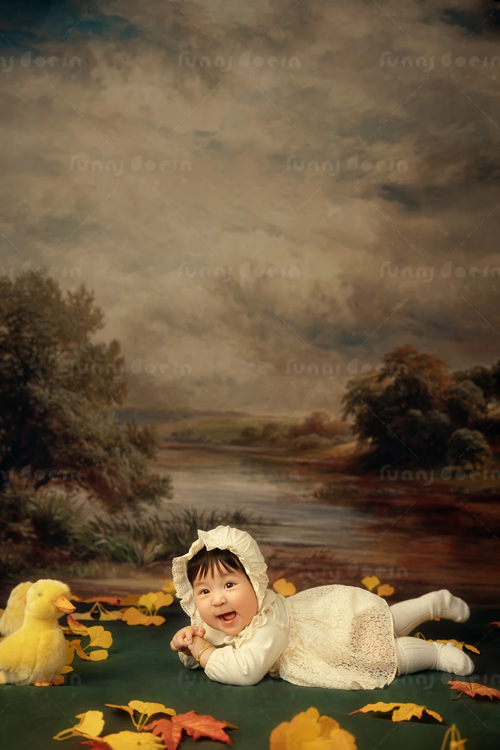 芳妮豆丁儿童摄影 拾光油画