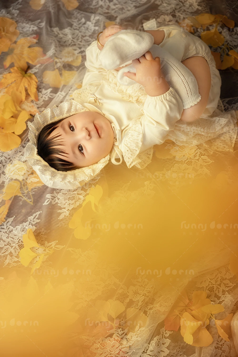 芳妮豆丁儿童摄影 拾光油画