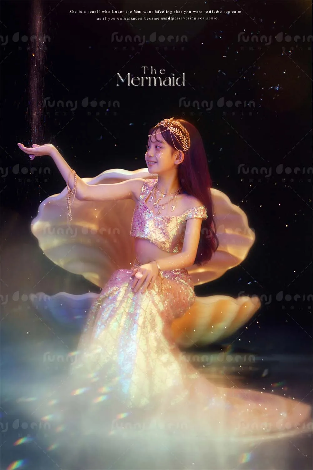 芳妮豆丁儿童摄影 美人鱼1