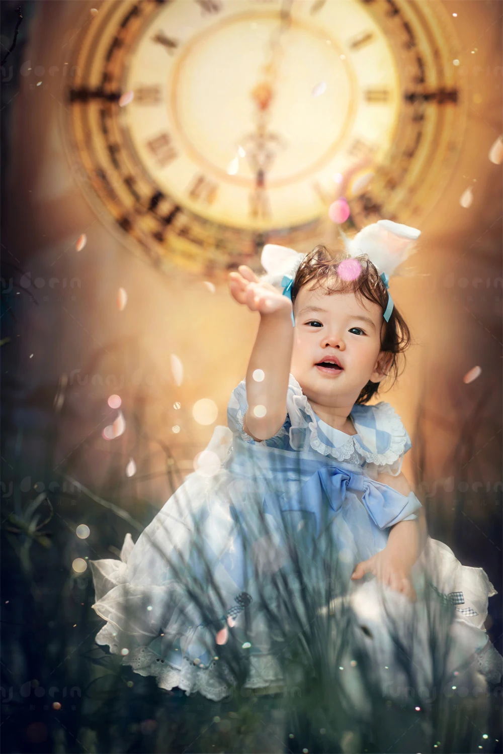 芳妮豆丁儿童摄影 时间萌兔