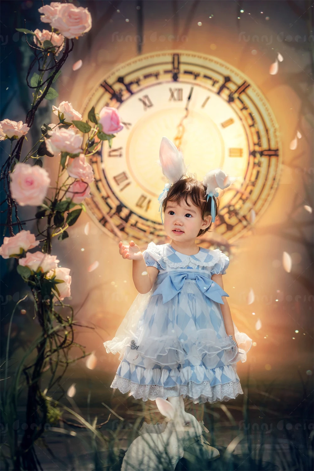 芳妮豆丁儿童摄影 时间萌兔