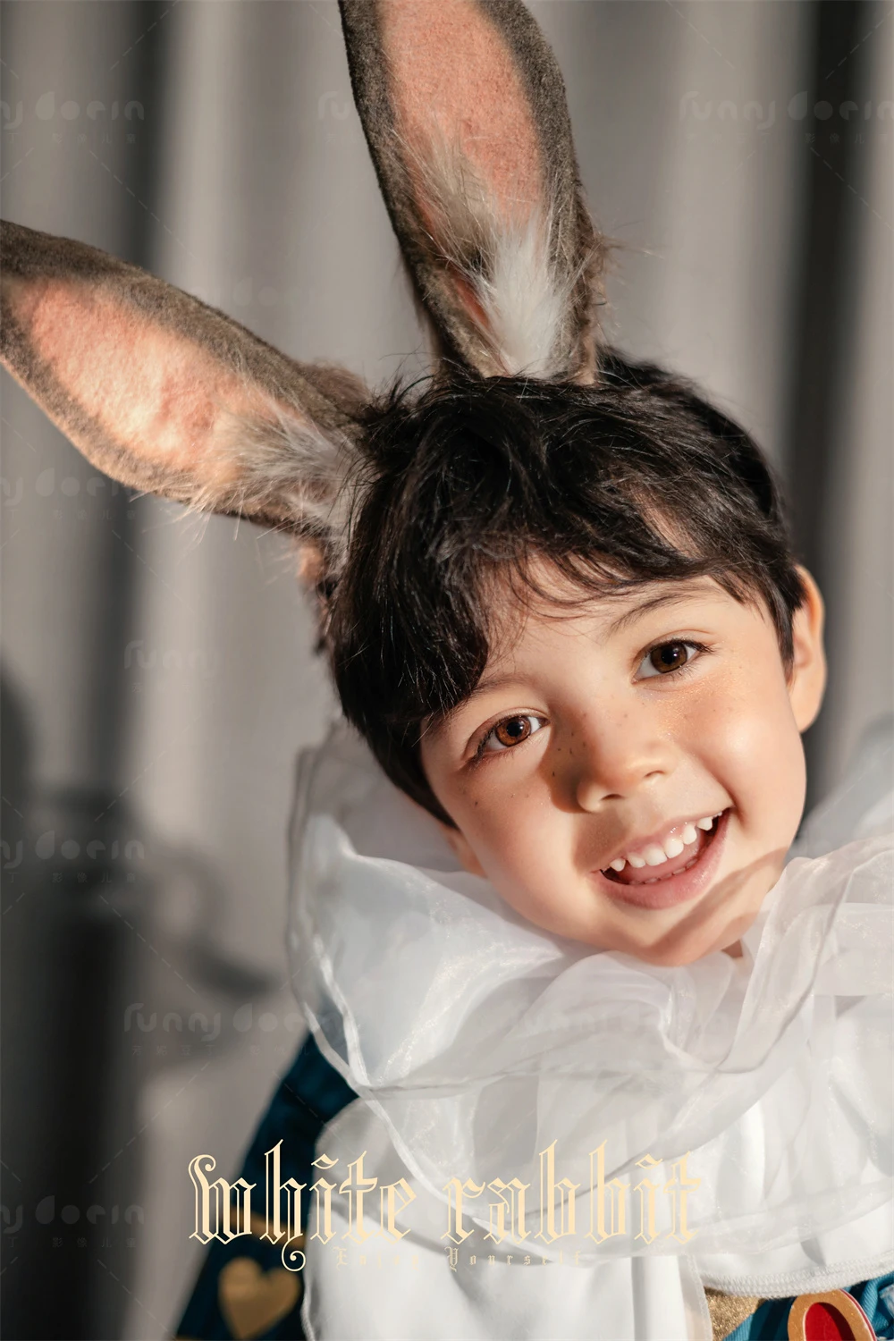 芳妮豆丁儿童摄影 萌兔先生