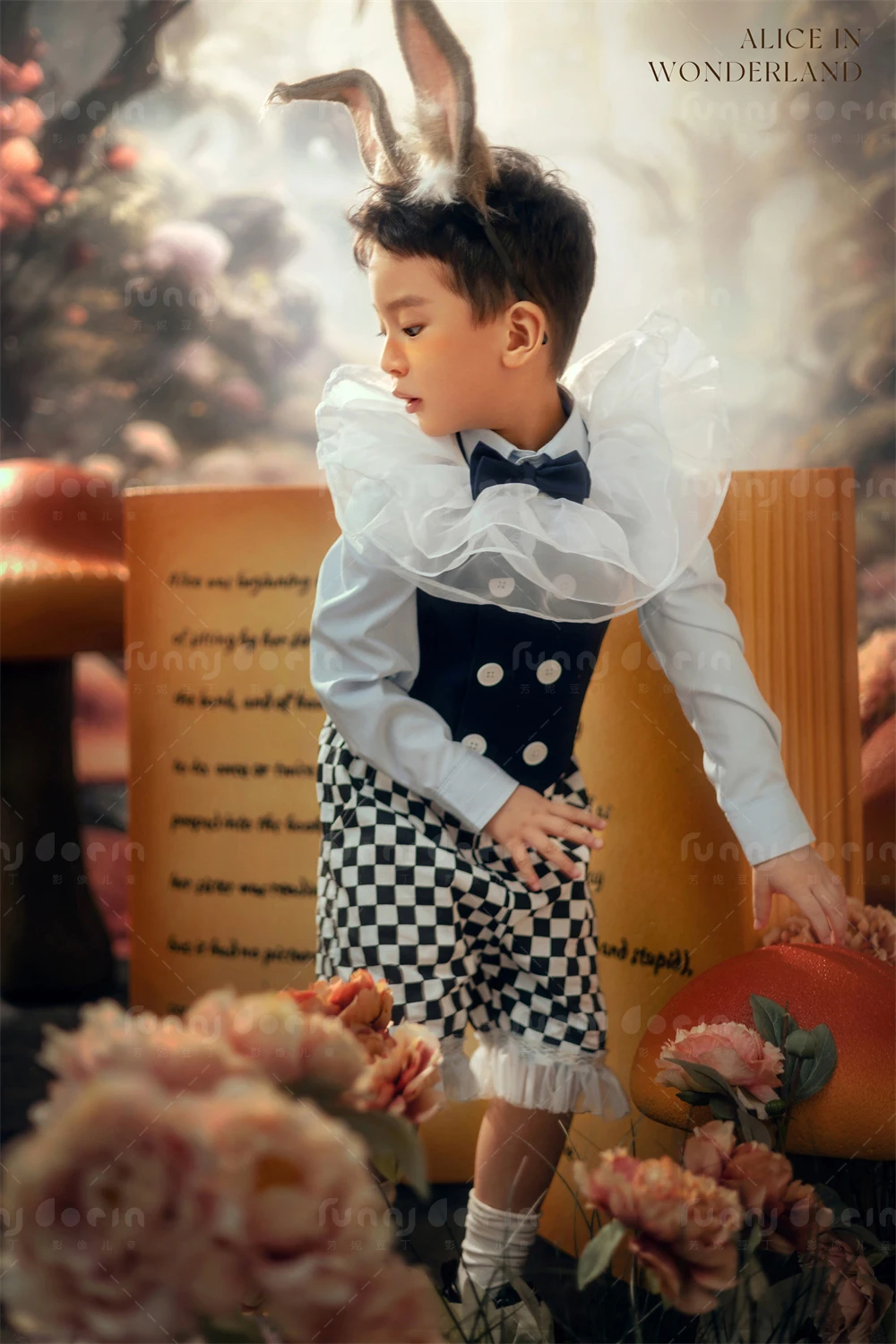 芳妮豆丁儿童摄影 兔子先生奇遇记