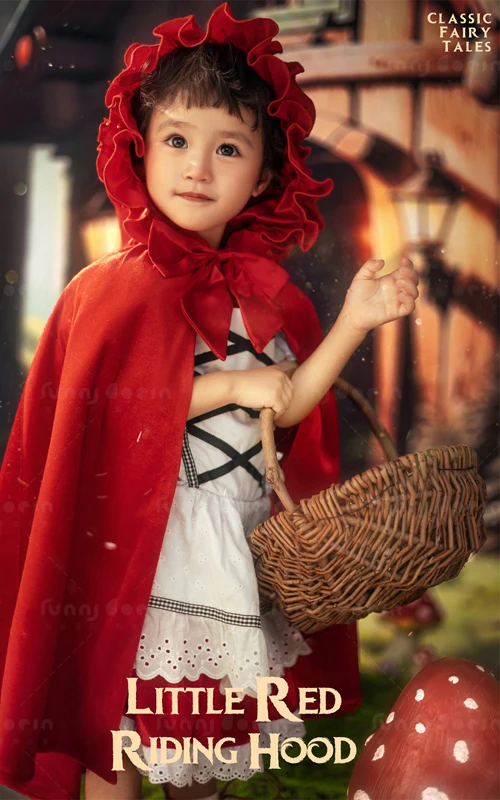 芳妮豆丁儿童摄影 小红帽