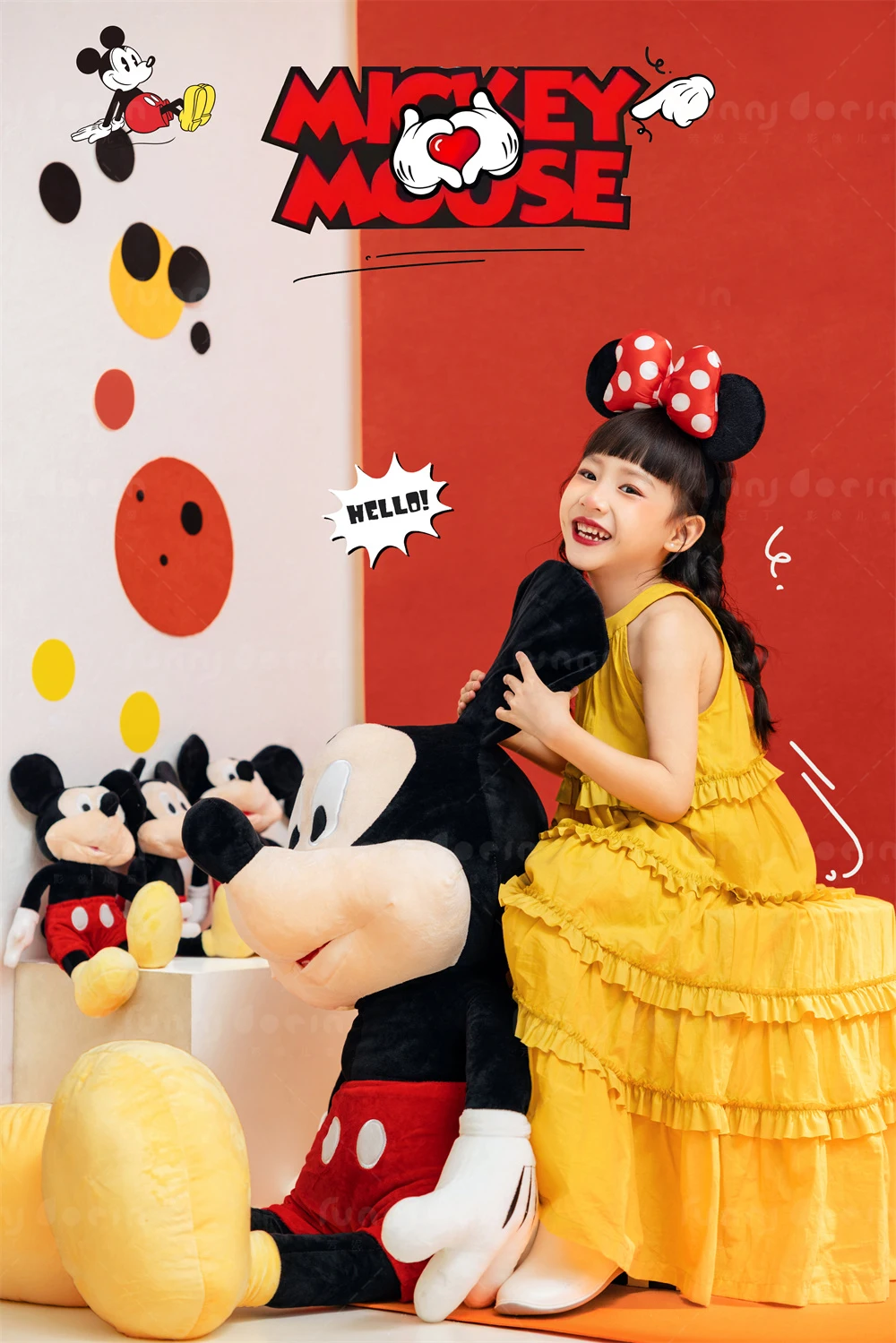 芳妮豆丁儿童摄影 米奇妙妙屋