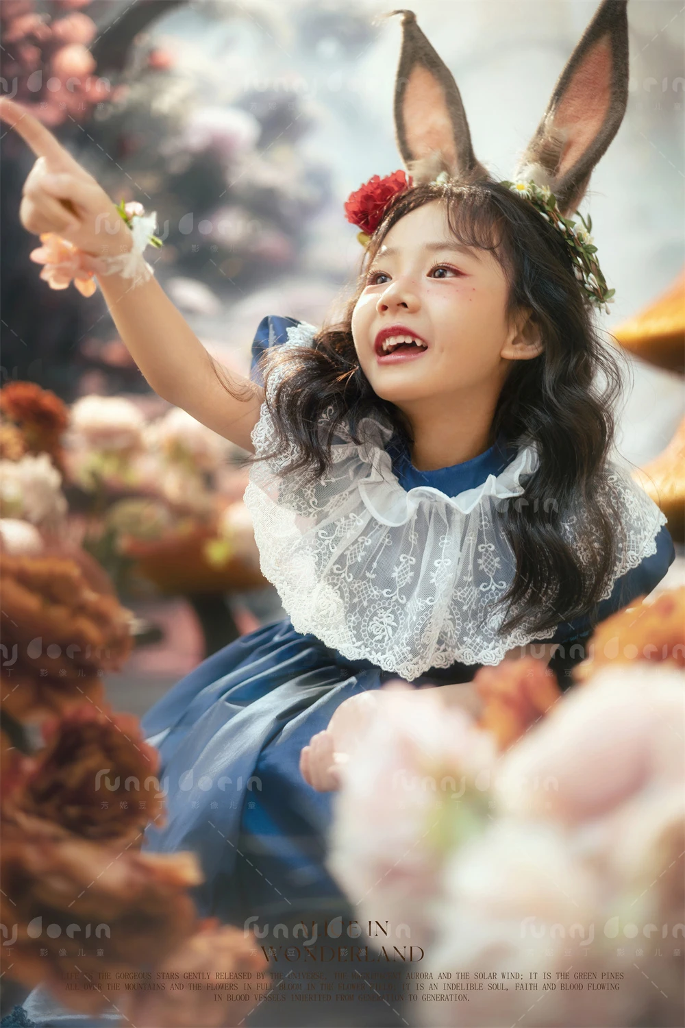 芳妮豆丁儿童摄影 爱丽丝仙境