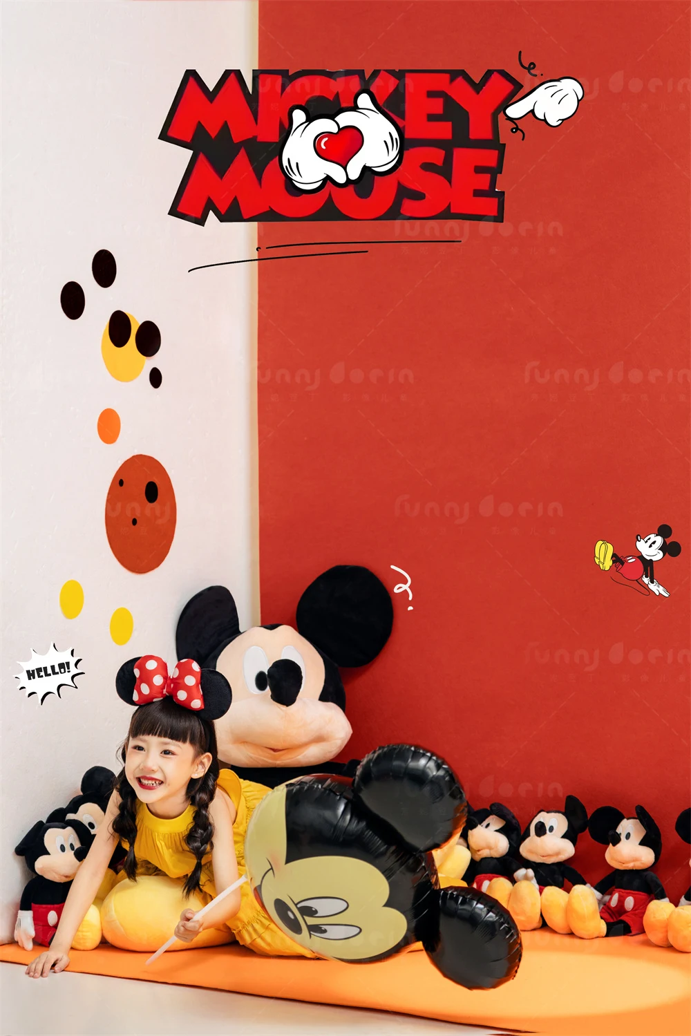 芳妮豆丁儿童摄影 米奇妙妙屋