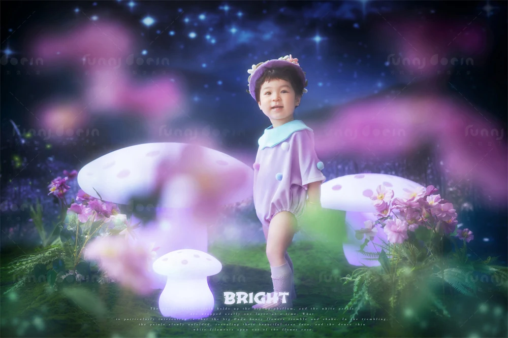 芳妮豆丁儿童摄影 &ldquo;蘑&rdquo;法森林