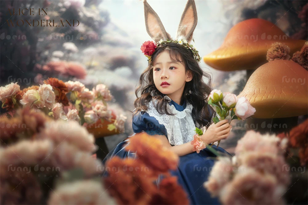 芳妮豆丁儿童摄影 爱丽丝仙境