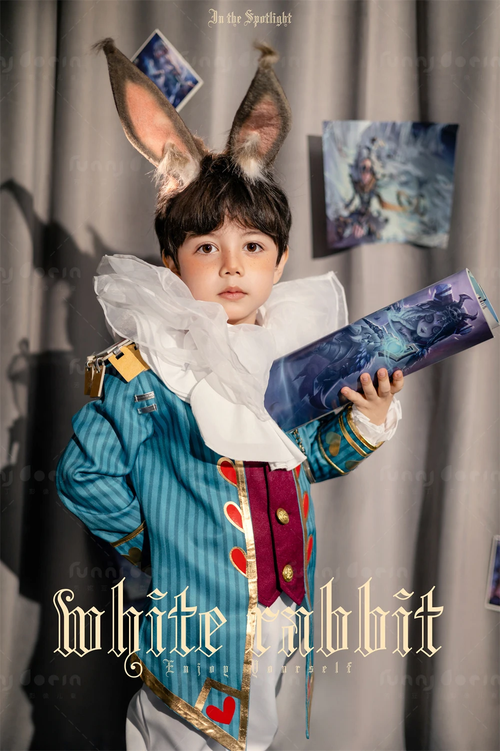 芳妮豆丁儿童摄影 萌兔先生