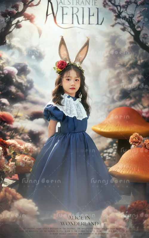 芳妮豆丁儿童摄影 爱丽丝仙境