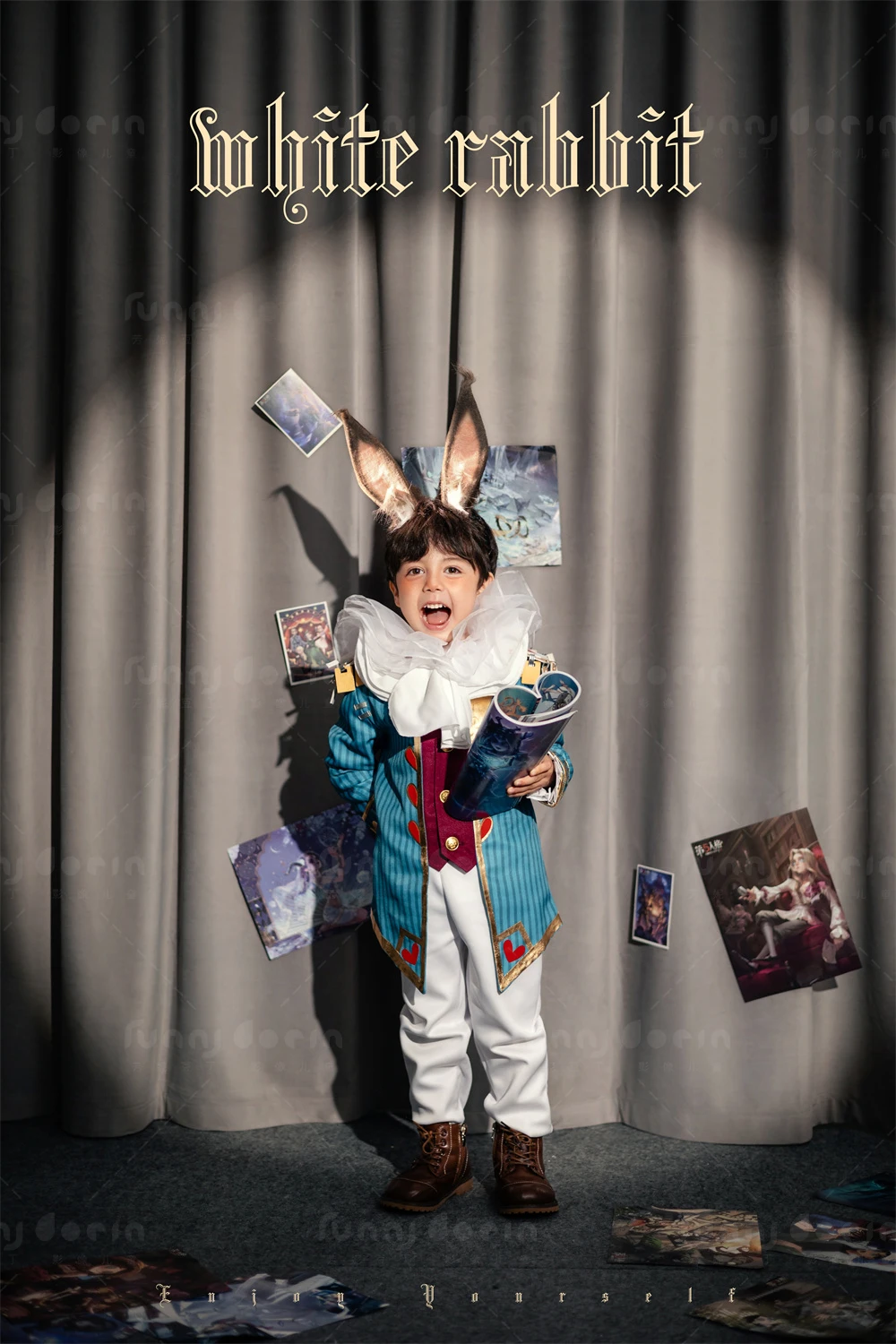 芳妮豆丁儿童摄影 萌兔先生