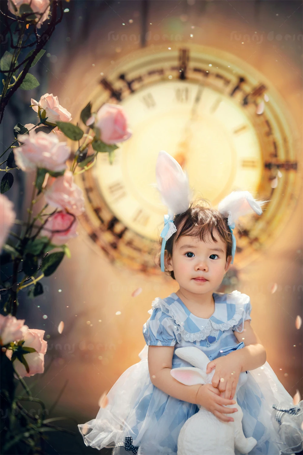 芳妮豆丁儿童摄影 时间萌兔