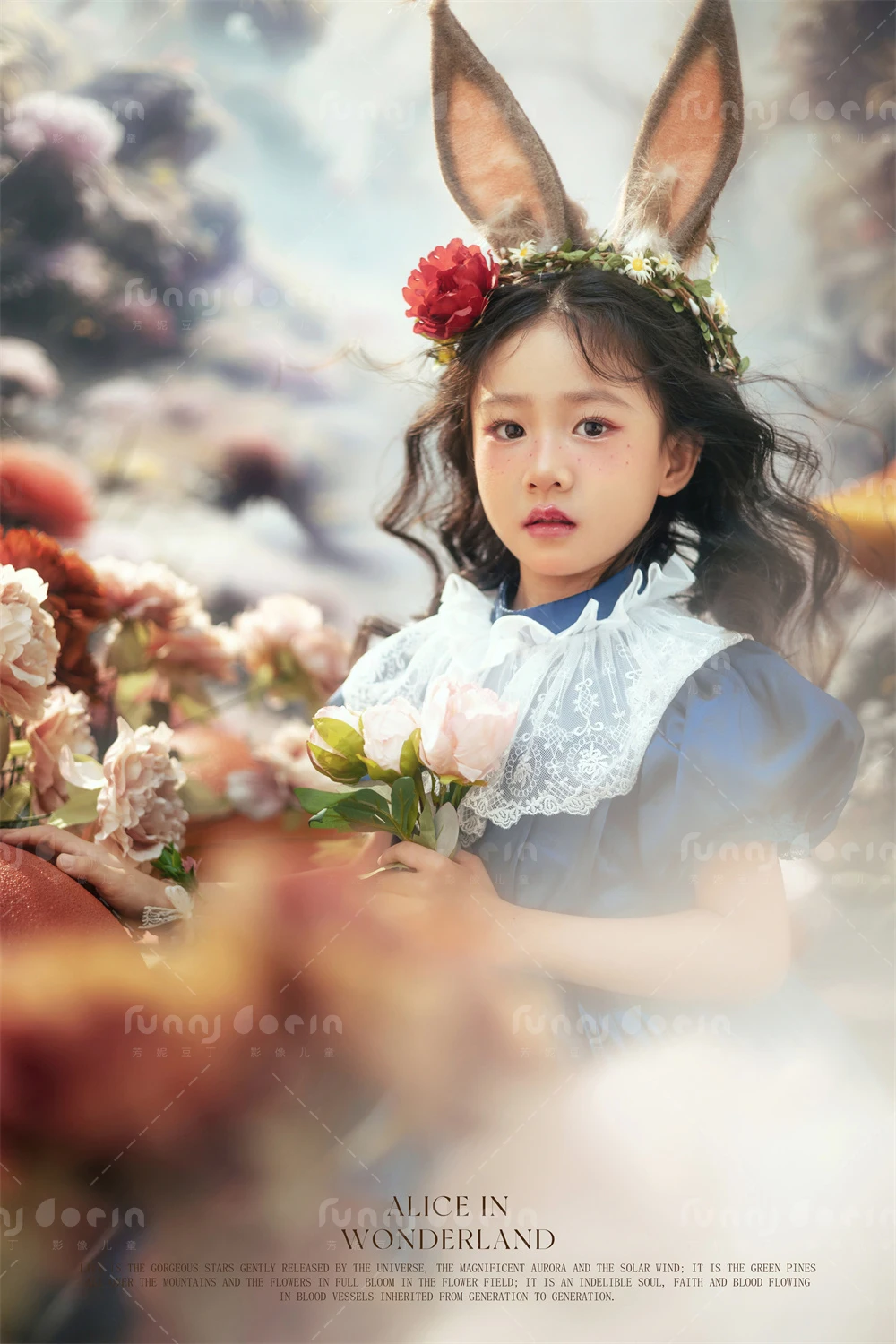芳妮豆丁儿童摄影 爱丽丝仙境