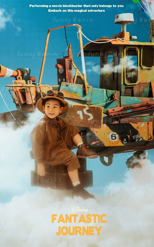 芳妮豆丁儿童摄影 哈尔的移动城堡