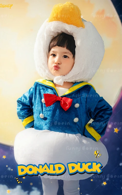 芳妮豆丁儿童摄影 唐老鸭的奇幻之夜