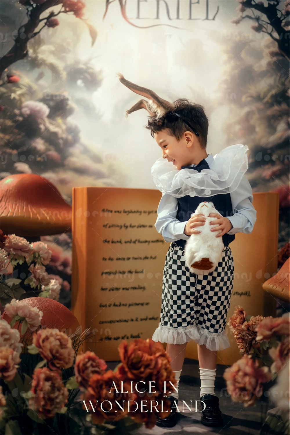 芳妮豆丁儿童摄影 兔子先生奇遇记