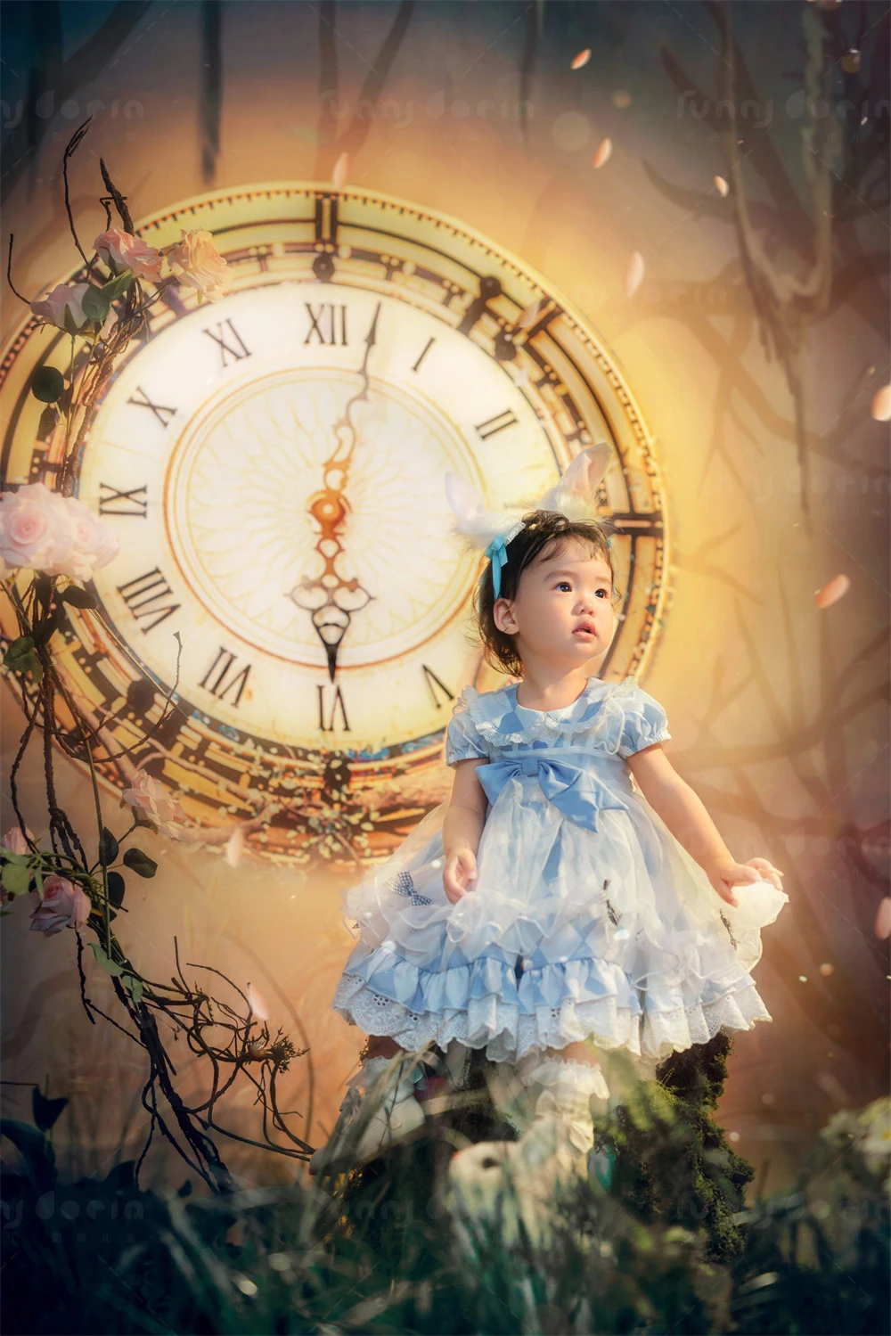 芳妮豆丁儿童摄影 时间萌兔