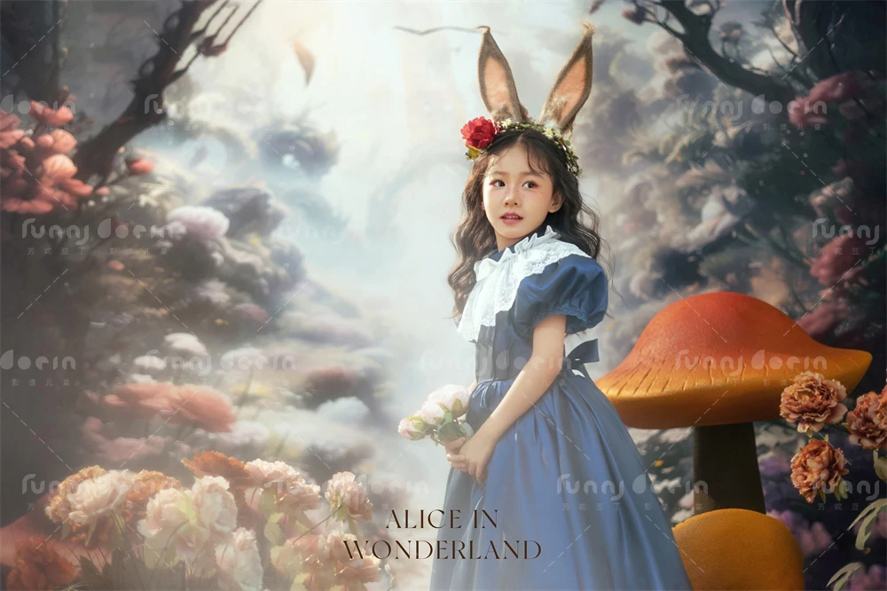 芳妮豆丁儿童摄影 爱丽丝仙境