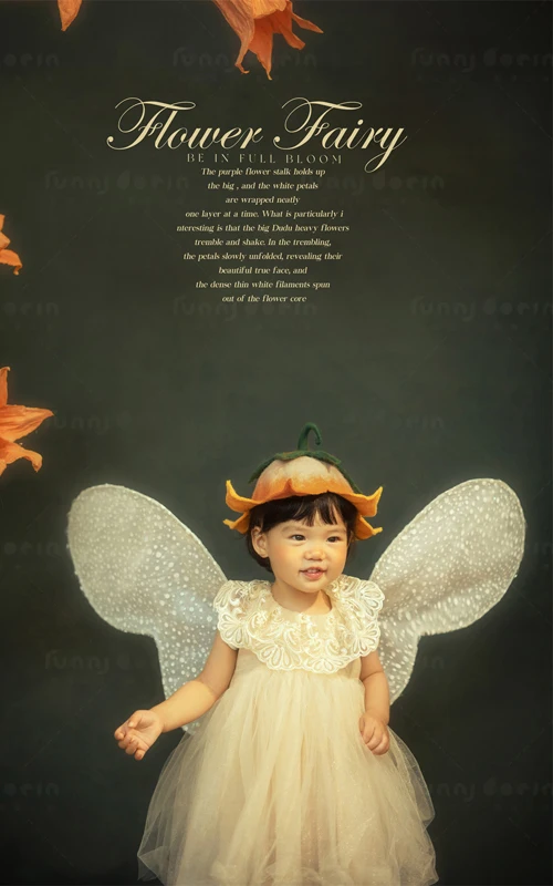 芳妮豆丁儿童摄影 蝴蝶精灵