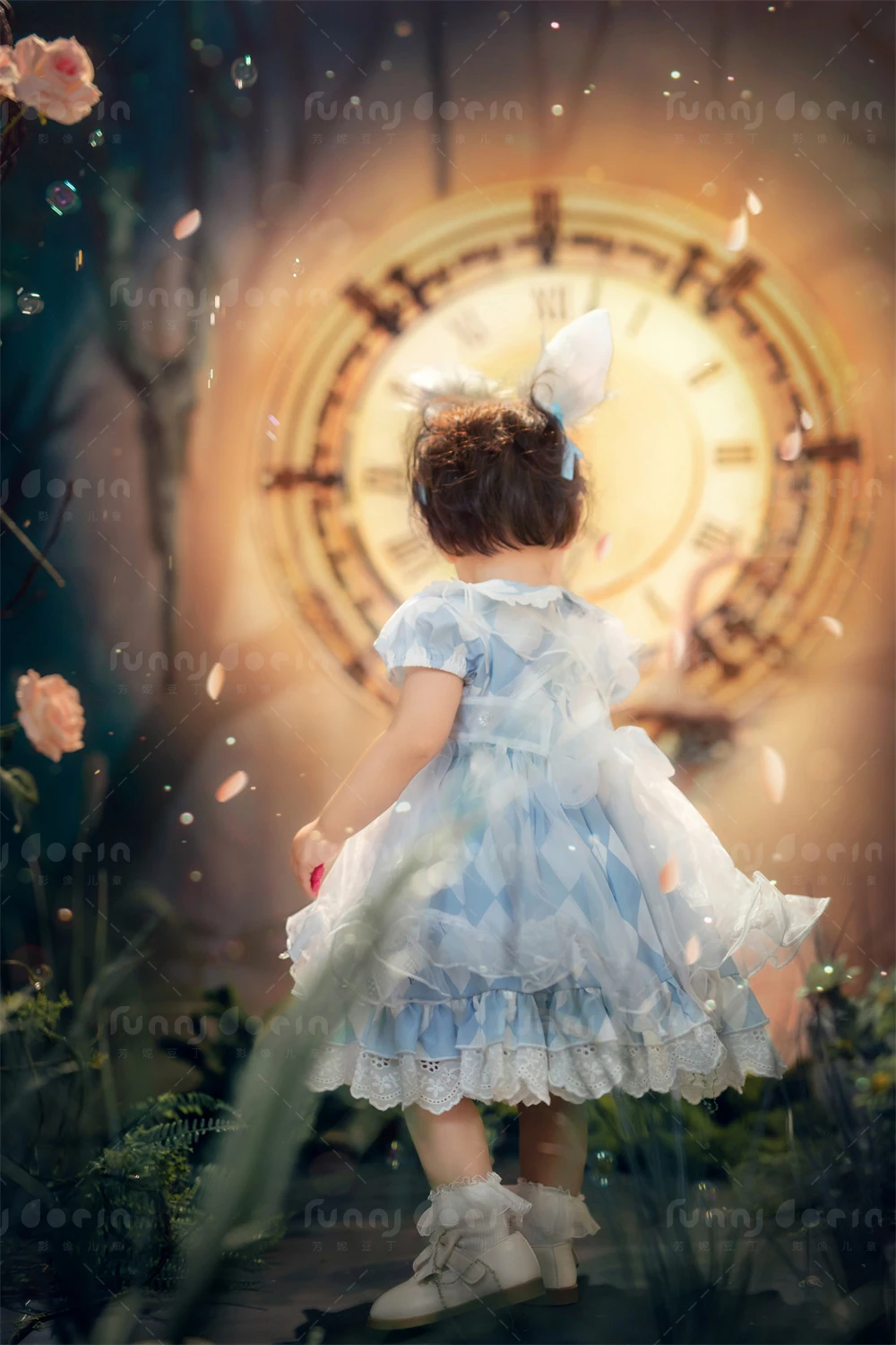 芳妮豆丁儿童摄影 时间萌兔