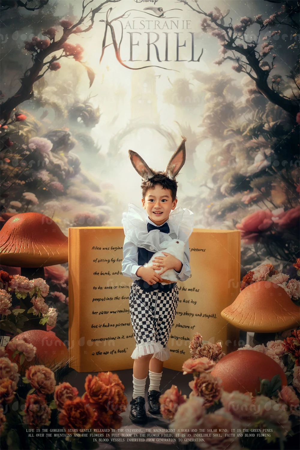 芳妮豆丁儿童摄影 兔子先生奇遇记