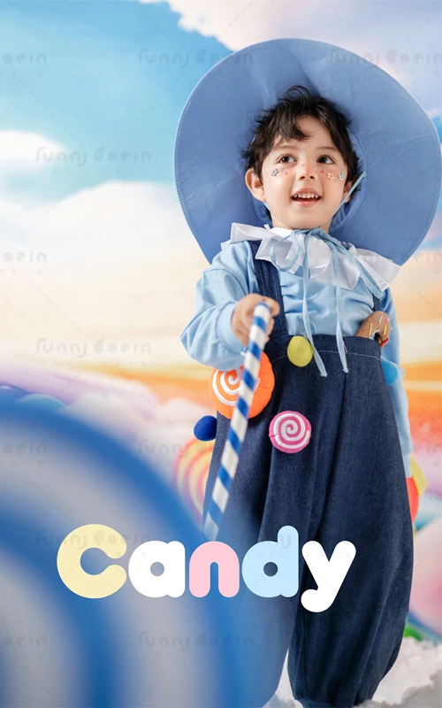 芳妮豆丁儿童摄影 糖果梦工厂