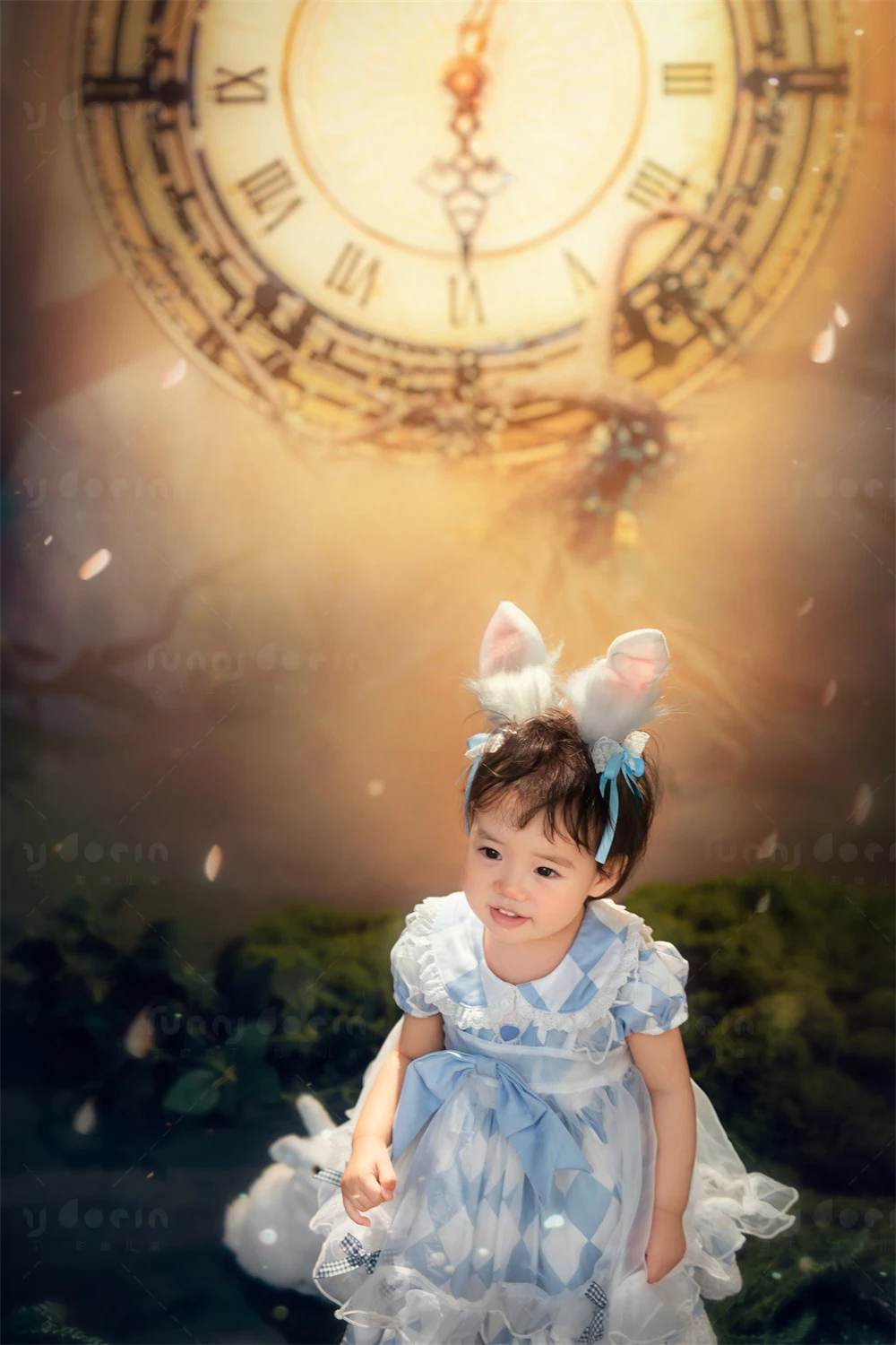 芳妮豆丁儿童摄影 时间萌兔