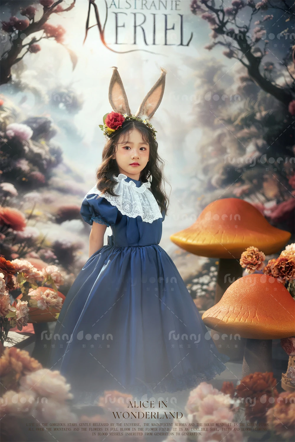 芳妮豆丁儿童摄影 爱丽丝仙境