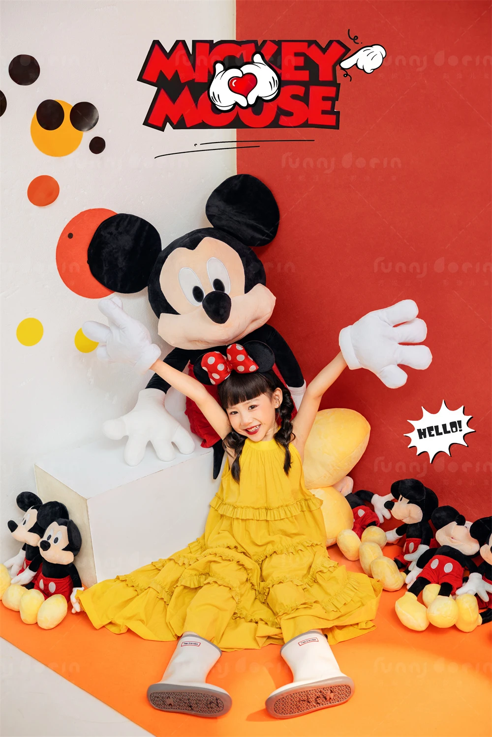芳妮豆丁儿童摄影 米奇妙妙屋
