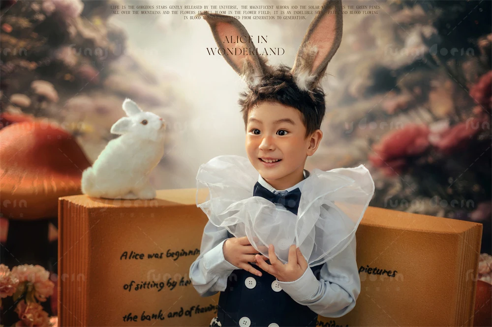 芳妮豆丁儿童摄影 兔子先生奇遇记