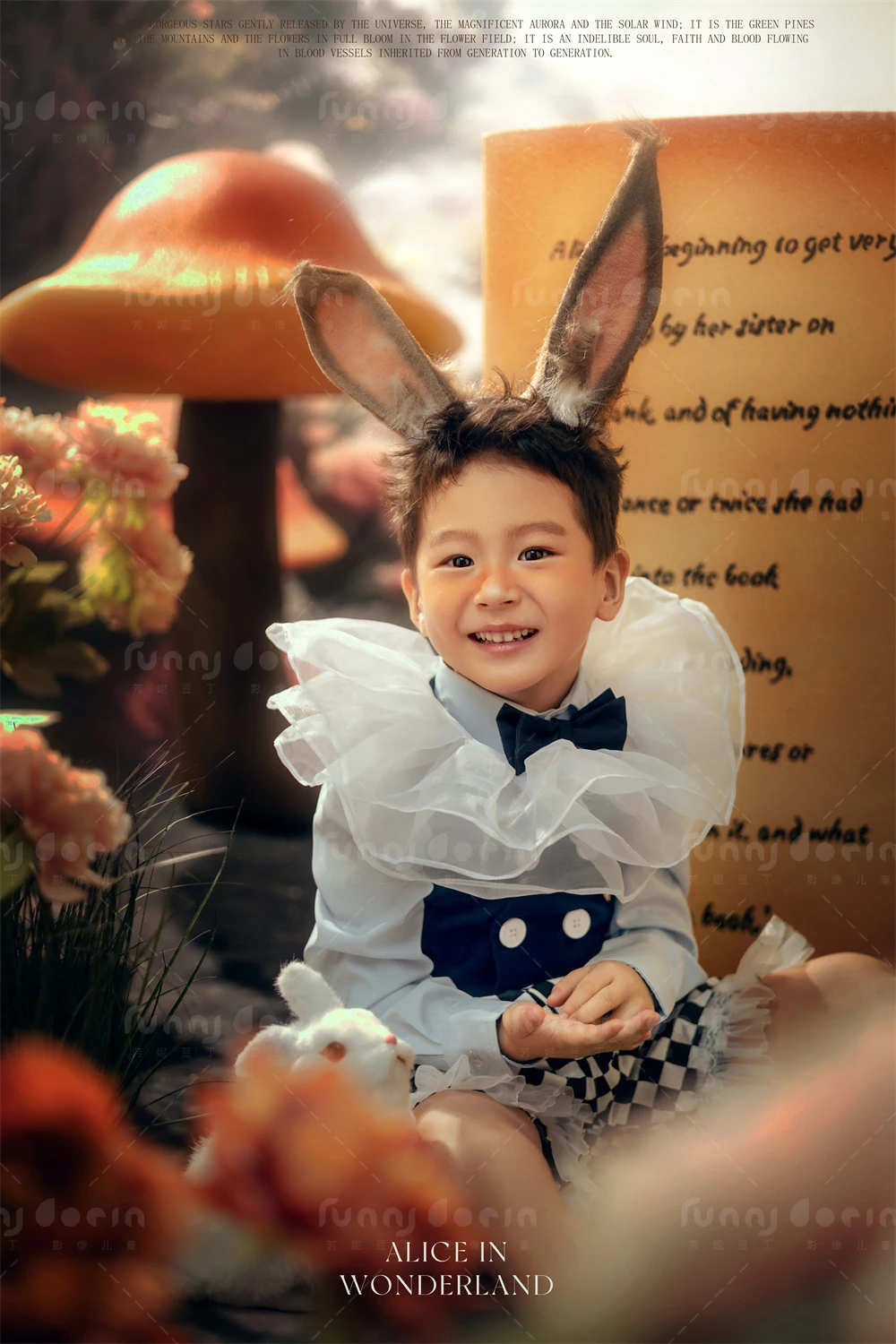 芳妮豆丁儿童摄影 兔子先生奇遇记