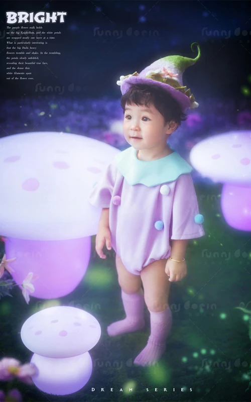 芳妮豆丁儿童摄影 &ldquo;蘑&rdquo;法森林