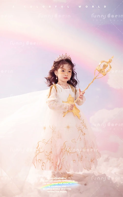 芳妮豆丁儿童摄影 彩云仙子