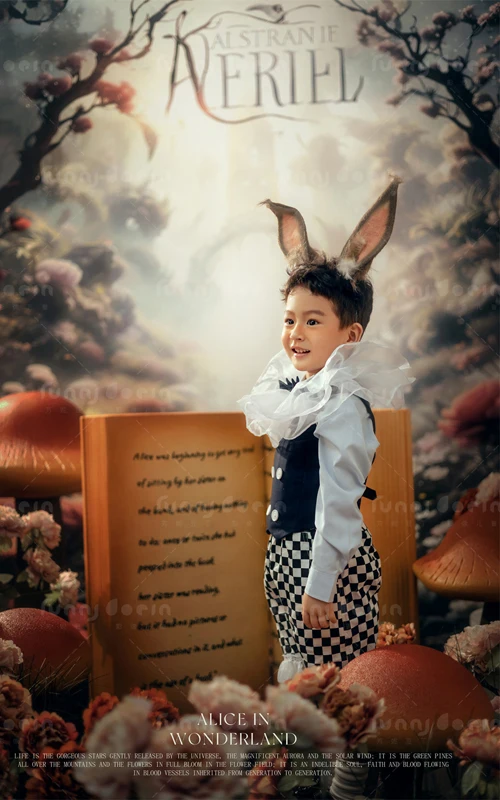 芳妮豆丁儿童摄影 兔子先生奇遇记