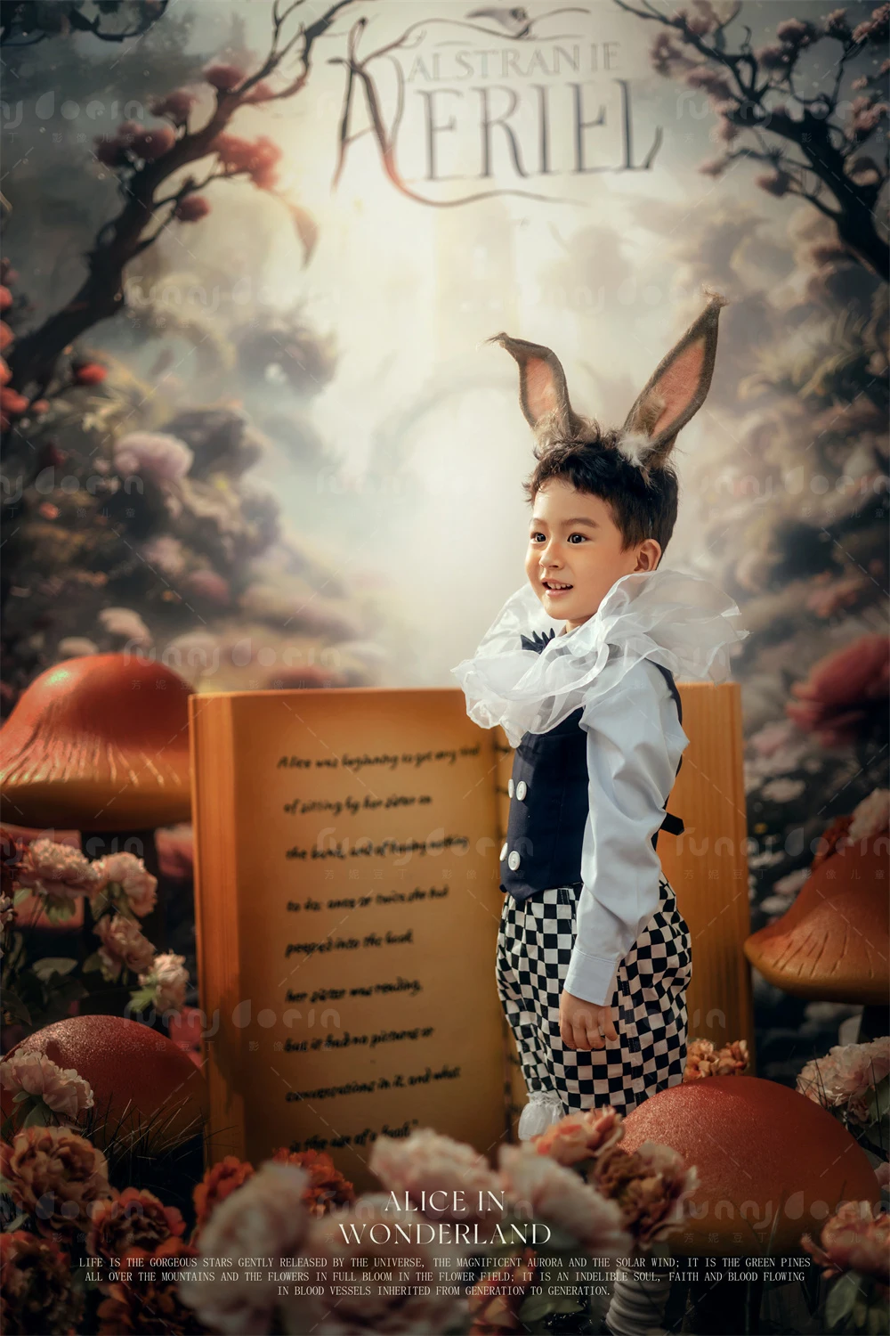 芳妮豆丁儿童摄影 兔子先生奇遇记