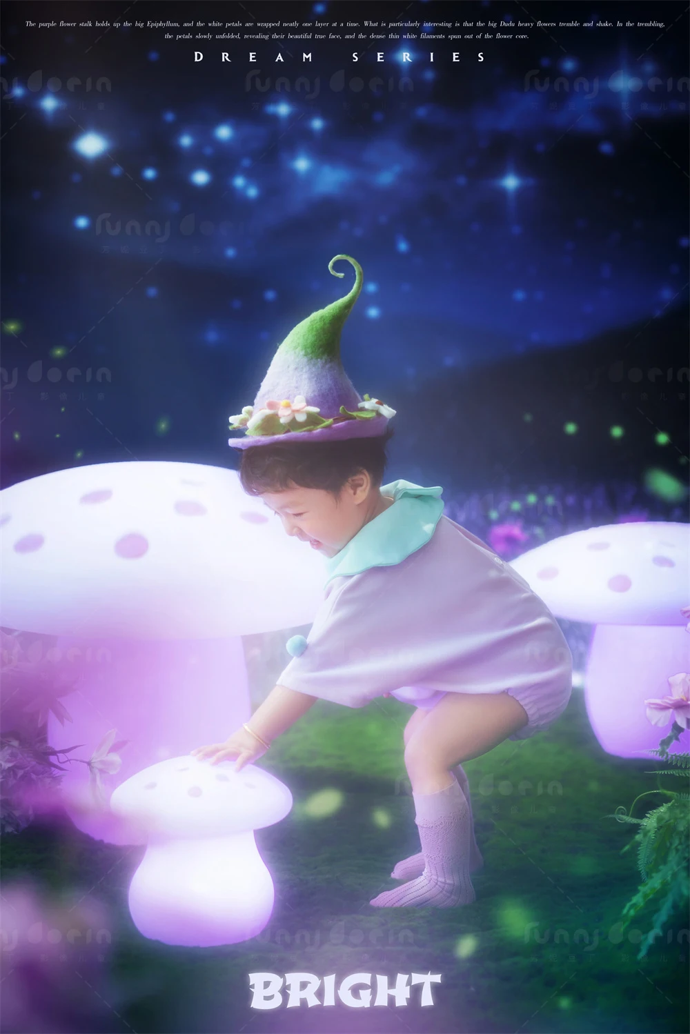 芳妮豆丁儿童摄影 &ldquo;蘑&rdquo;法森林