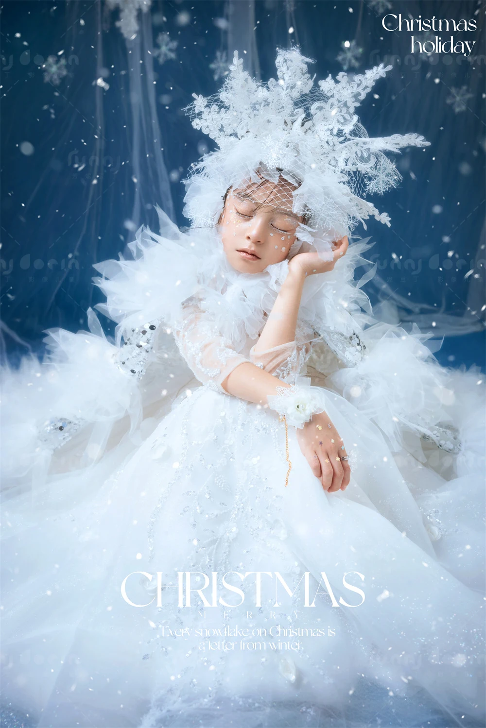 芳妮豆丁儿童摄影 冰雪精灵