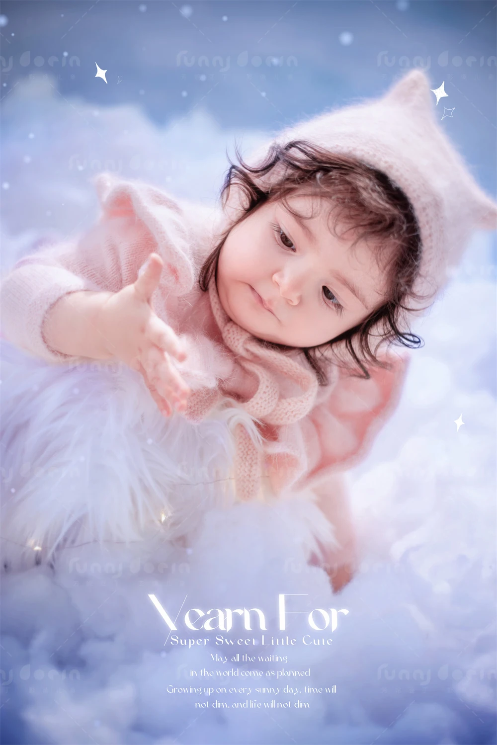 芳妮豆丁儿童摄影 云端童话