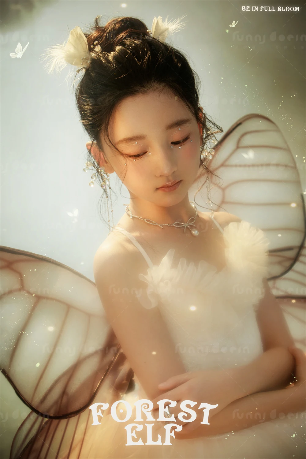 芳妮豆丁儿童摄影 幻蝶精灵
