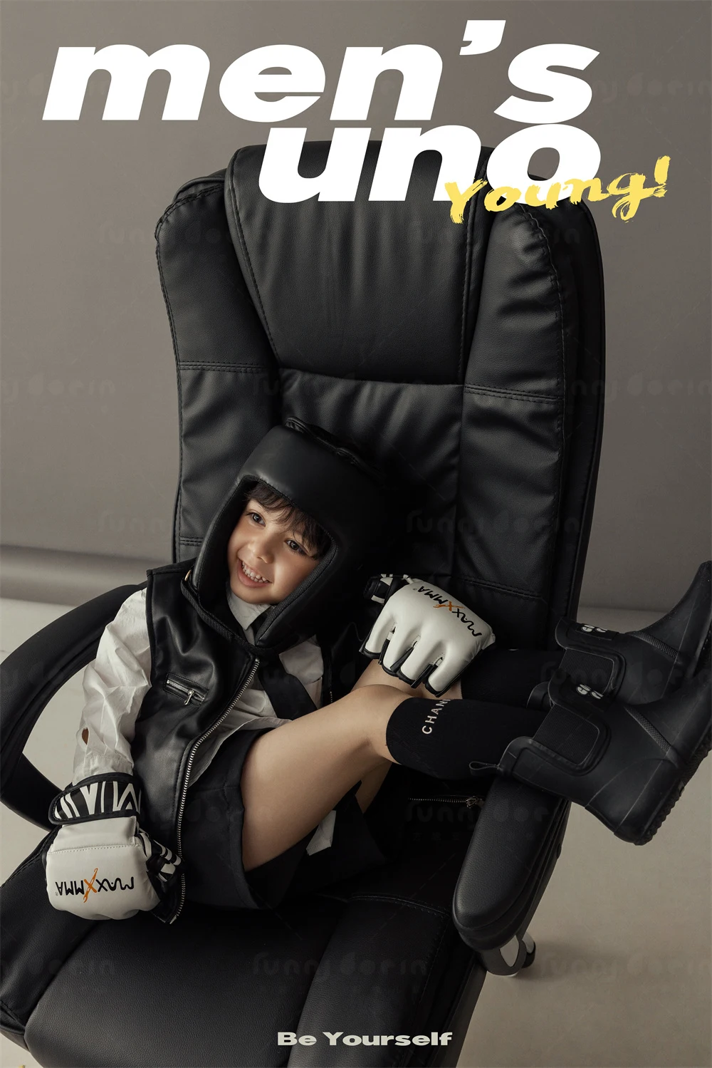 芳妮豆丁儿童摄影 拳力出击