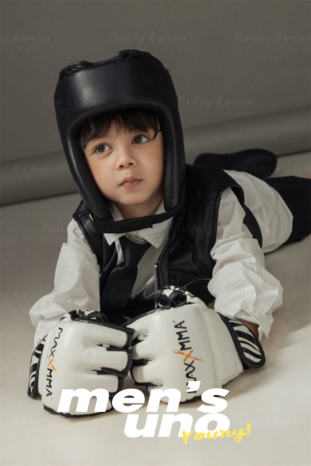 芳妮豆丁儿童摄影 拳力出击