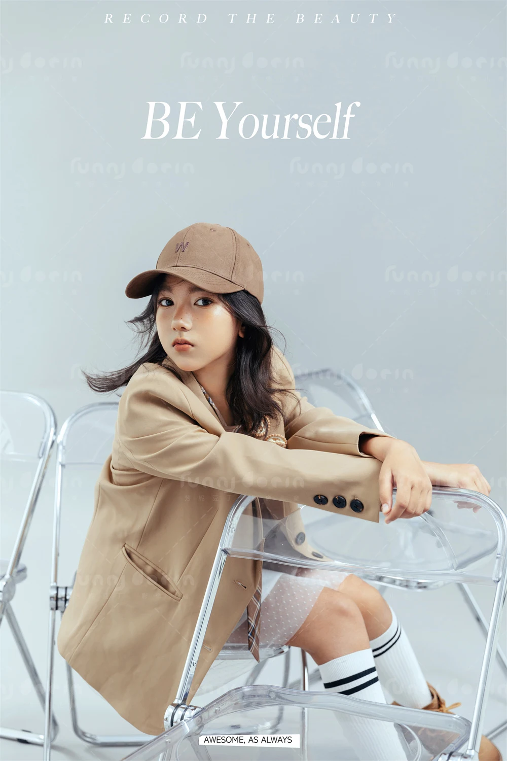 芳妮豆丁儿童摄影 甜酷少女