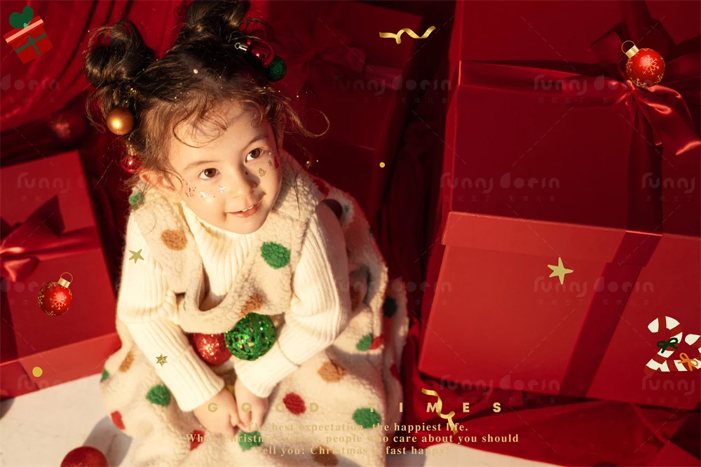 芳妮豆丁儿童摄影 圣诞颂