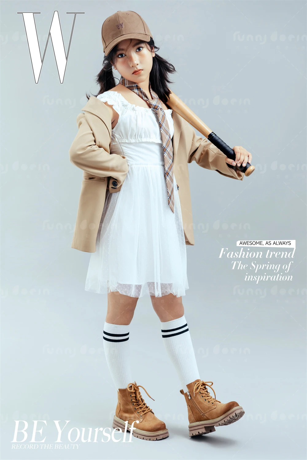 芳妮豆丁儿童摄影 甜酷少女