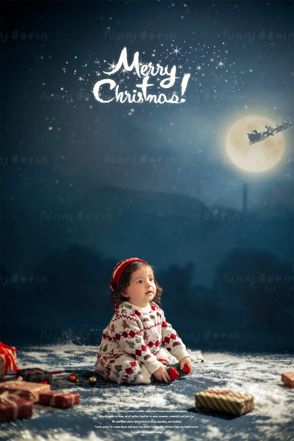 芳妮豆丁儿童摄影 童话之夜