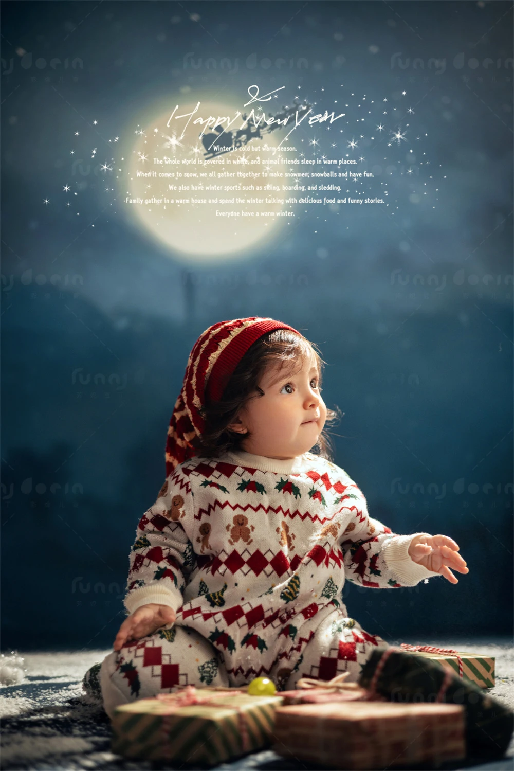 芳妮豆丁儿童摄影 童话之夜