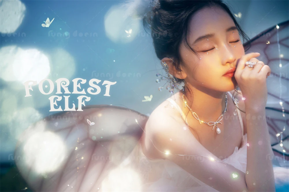 芳妮豆丁儿童摄影 幻蝶精灵